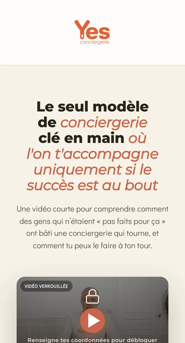 La page pour rejoindre le réseau